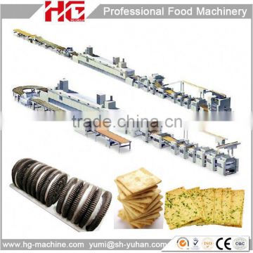 Hard and soft automatic biscuits line