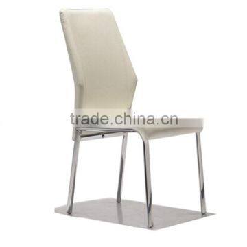 Hot Sale White Leather Modern Restaurant Chair