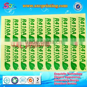 Ecofriendly high quality transparent decals stickers, self adhesive transparent pet sticker film