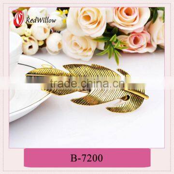 China supplier high quality Available Logo hair flower clips