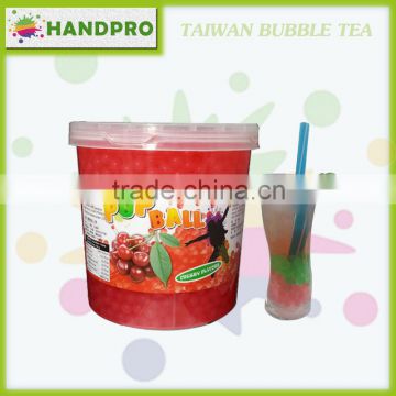 High Quality Cherry Popball for Taiwan Bubble Tea drinks Popping boba