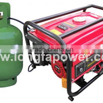 CE LPG and Natural Gas Dual Fuel Home Use 2KW Generator