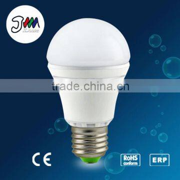 high quality A60 6w 5w 7w e27 e26 b22 led aluminum light