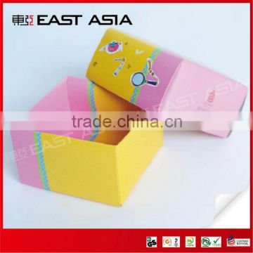 Coloring Toy Paper Packing Boxes with Top and Bottom