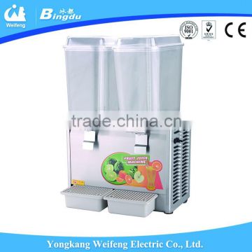 WF-A88/B88 spraying juice dispenser machine with 2 tanks