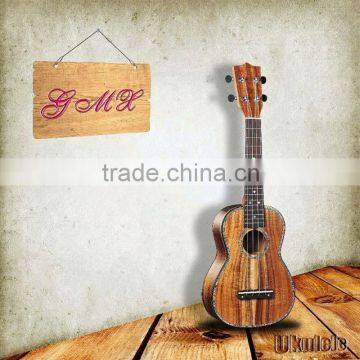 21inch good quality wholesale wooden ukulele