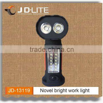 2015 novelty smd work lamp, bright commercial electric led work light with magnet & hook for car emergency use