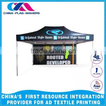 cheap manufacture easy up advertise folding event marquee Tent , custom outdoor canopy