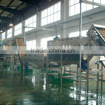 orange juice processing plant