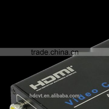 Top quality 4K av to hdmi converter , with scaler