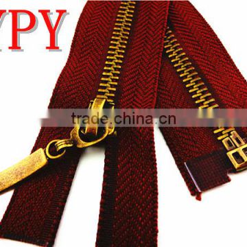 Separate Metal Zipper For Garment Production