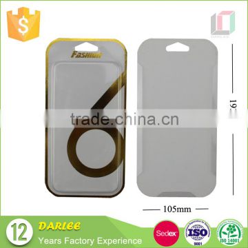 Wholesale clear window recyclable custom phone case blister packaging