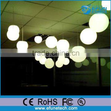 event/party waterproof remote control color changing led globe light,pendant lamp indoor decorative