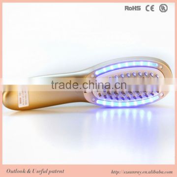 Colorful scalp massage comb for hair care
