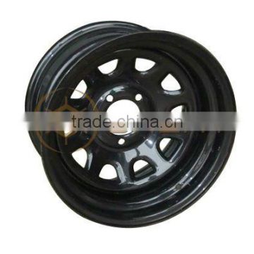 High quality 5*114.3 pcd 16*6.5J steel wheel for cars