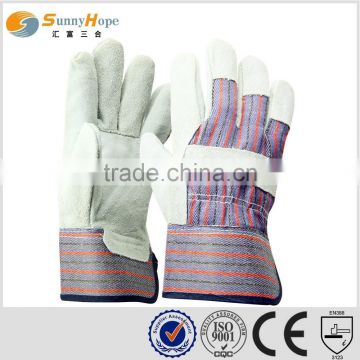 Sunnyhope Tear resistance Leather Work Gloves,sheepskin leather work gloves
