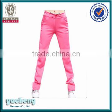 comfortable custom made clothing of lady pants