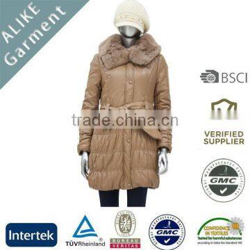 2014 newest winter padding softshell fashion cheap women jacket