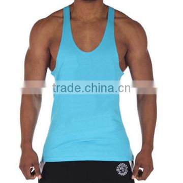 Muscle vest for men, cotton singlet supplier