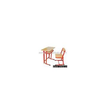 Fixed Single Desk & Chair,school desk and chair,desk and chair,educational furniture,reading table,school furniture,classroom fu