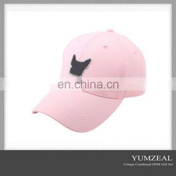 long brim 3d oem embroidery cartoon baseball cap