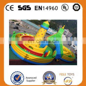 2015 popular &high quality inflatable rocky climbing wall