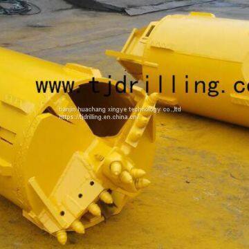 Double Cut Rock Drilling Bucket Dia 1200mm Bauer Type Used for Deep Foundation Piling Bored Pile