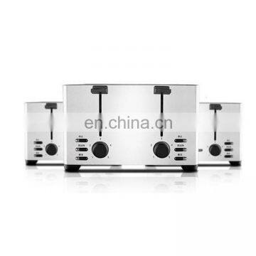 New design 900w 2 Slice long slot home appliance toaster