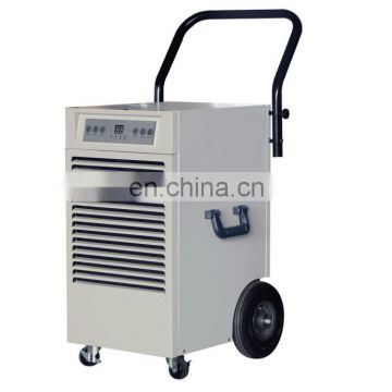 OL90-908E Industrial Air Dehumidifier With Big Wheels 90L/day