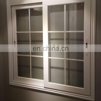Price in india interior office sliding glass aluminum door and window with grill design