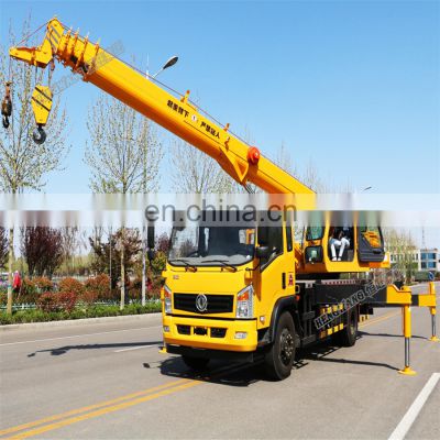 Truck crane mounted Telescoping Boom hydraulic Crane with 10 ton boom truck crane