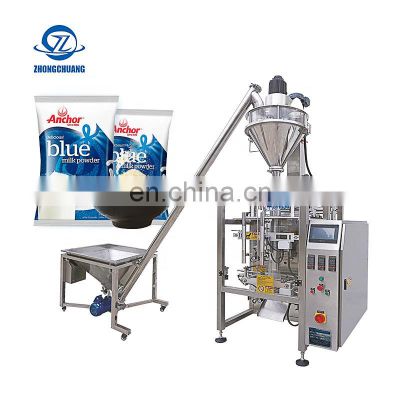 Flour Coffee Milk Powder Pouch Filling Packing Production Making Food Automatic VFFS Packaging Machine