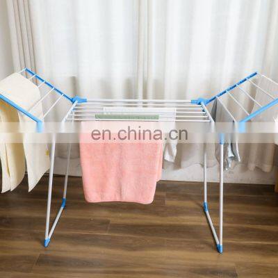 Folding Cloth Drying Rack Stainless Steel Hanger Towel Scarf Pants Clothes Clothing Original Style Outdoor