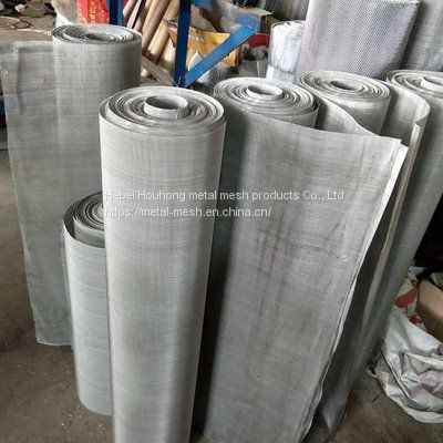 304 316 316l Stainless Steel Filter Woven Wire Mesh Screen Wide Stainless Steel Mesh
