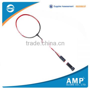 High quality top brands custom one piece carbon badminton racket