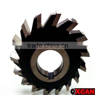 4 Inch Dimeter HSS Staggered Teeth Side Milling Cutter,side face cutter with TUV CE