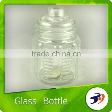 Alibaba Website Clear Glass Sealable Bottle