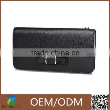 2016new arrival promotional patterns of leather purse Guangzhou make in china