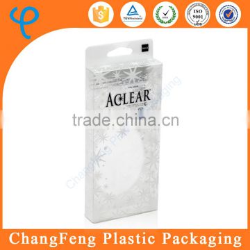 Clear PET Custom Logo Cell Phone Case Packaging Box