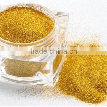 Solvent Resistant wholesale gold glitter powder dust