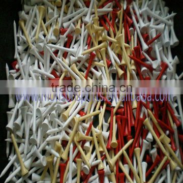 environmental golf wooden tee colored golf tees                        
                                                Quality Choice