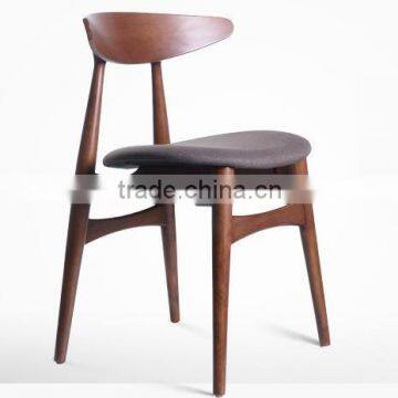 New design arrival solid wood Fabricc Hot sell fashionable dining chair No.Y358