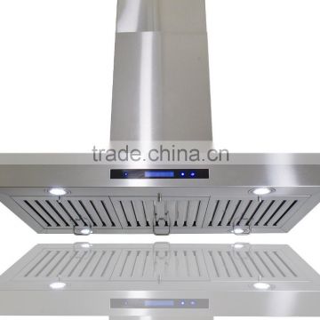 Hyxion-Thor Kitchen 36 inch island mount chimney range hood                        
                                                Quality Choice