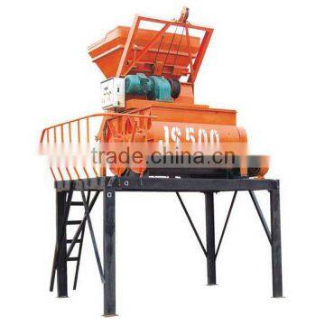 Twin Shaft Concrete Mixer