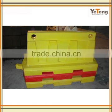 plastic traffic barrier by rotational moulding mould
