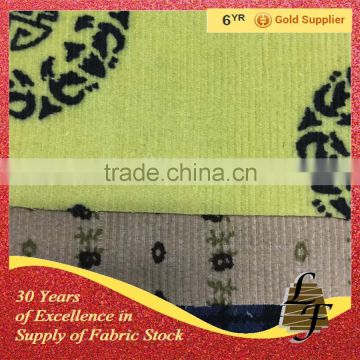 11wale printed corduroy fabric in cotton wholesale NJ-B15031902