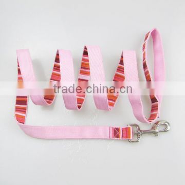 nylon dog collar miti-color strip nylon webbing for dog