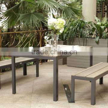 Simple Outdoor Patio Polywood Dining Set