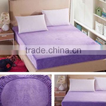 Alibaba China Supplier Compress Quilted Waterproof Mattress Cover With Zipper