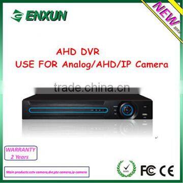 New tech AHD DVR connect with Analog camera, Ip camera and AHD camera